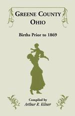 Greene County, Ohio, Births Prior to 1869