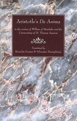 Aristotle's De Anima - Aristotle,Thomas Aquinas - cover