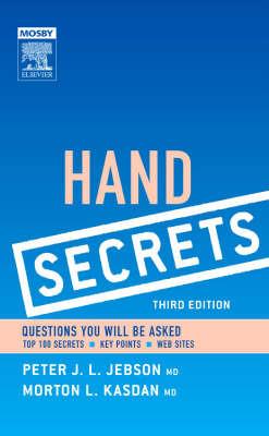 Hand Secrets - Peter J. L. Jebson,Morton L. Kasdan - cover