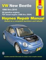 Volkswagen VW New Beetle 1.8 & 2.0L petrol (1998-2010) & 1.9L TDI diesel (1998-2004) Haynes Repair Manual (USA)