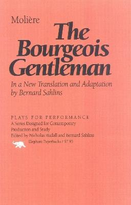 The Bourgeois Gentleman - Moliere - cover