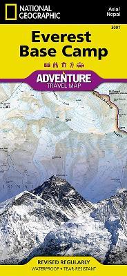 Everest Base Camp, Nepal: Travel Maps International Adventure Map - National Geographic Maps - cover