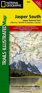 Jasper South: Trails Illustrated National Parks