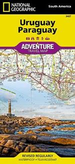 Uruguay, Paraguay: Adventure Map