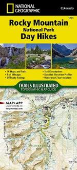 Rocky Mountain National Park Day Hikes Map