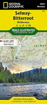 Selway-bitteroot Wilderness Map - National Geographic Maps - cover