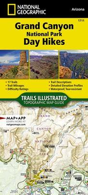 Grand Canyon National Park Day Hikes Map - National Geographic Maps - cover