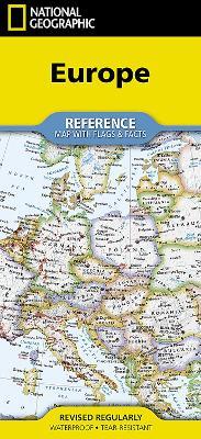 National Geographic Europe Map (Folded with Flags and Facts) - National Geographic Maps - cover