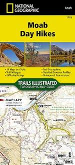 Moab Day Hikes Map Guide