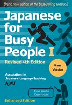 Japanese for Busy People Book 1: Kana (Enhanced with Audio)