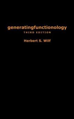 generatingfunctionology: Third Edition - Herbert S. Wilf - cover
