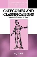 Categories and Classifications: Maussian Reflections on the Social - N. J. Allen - cover