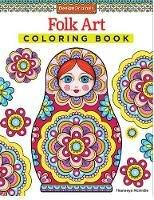 Folk Art Coloring Book - Thaneeya McArdle - cover