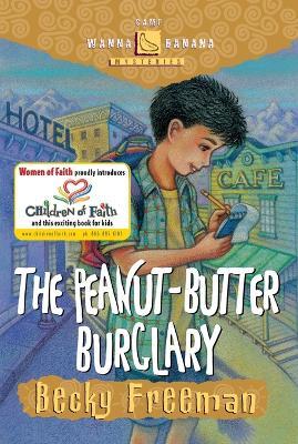 The Peanut-Butter Burglary - Becky Freeman - cover