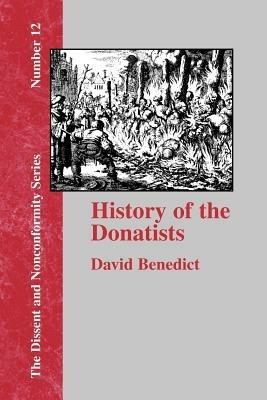 History of the Donatists - David Benedict - cover