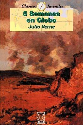Cinco Seamanas en Globo - Julio Verne - cover