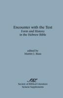 Encounter with the Text: Form and History in the Hebrew Bible - cover