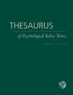 Thesaurus of Psychological Index Terms