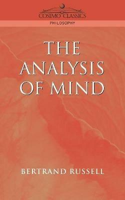 The Analysis of Mind - Bertrand Russell - cover