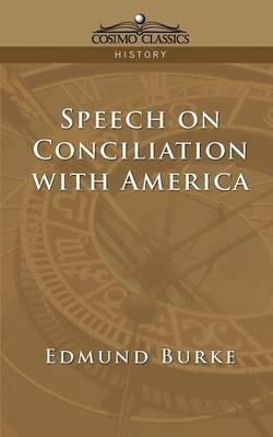 Speech on Conciliation with America - Edmund Burke - cover