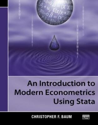 An Introduction to Modern Econometrics Using Stata - Christopher F. Baum - cover