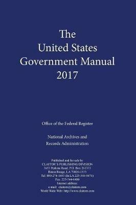 United States Government Manual 2017 - Nara - cover