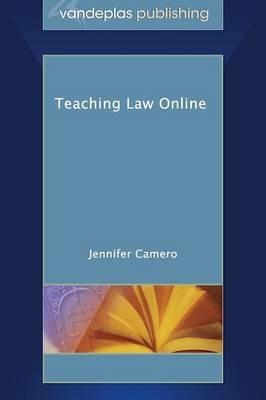 Teaching Law Online - Jennifer Camero - cover