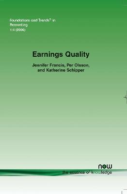 Earnings Quality - Jennifer Francis,Per Olsson,Katherine Schipper - cover