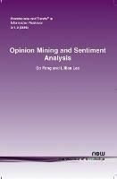 Opinion Mining and Sentiment Analysis - Bo Pang,Lillian Lee - cover