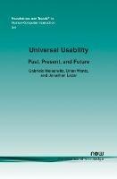 Universal Usability: Past, Present, and Future - Gabriele Meiselwitz,Brian Wentz,Jonathan Lazar - cover