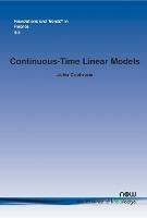 Continuous-Time Linear Models - John Cochrane - cover
