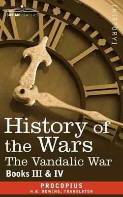 History of the Wars: Books 3-4 (Vandalic War) - Procopius - cover