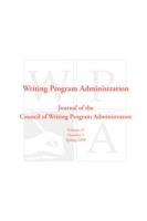 Wpa: Writing Program Administration 31.3 - cover