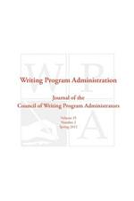 Wpa: Writing Program Administration 35.2 (Spring 2012)