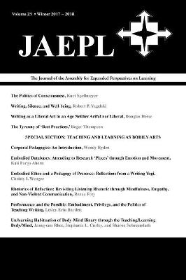 Jaepl: The Journal of the Assembly for Expanded Perspectives on Learning (Vol. 23, 2017-2018) - cover