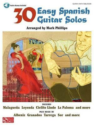 30 Easy Spanish Guitar Solos - cover