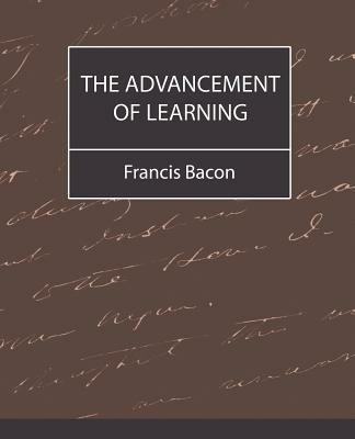 The Advancement of Learning - Bacon - Francis Bacon - cover