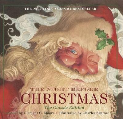 The Night Before Christmas Board Book: The Classic Edition, The New York Times Bestseller (Christmas Book) - Clement Moore - cover