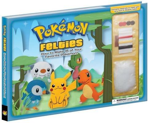 Pokemon Felties: How to Make 16 of Your Favorite Pokemon - Pikachu Press - cover