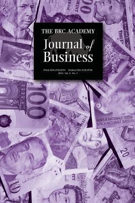 The Brc Academy Journal of Business: Volume 3, Number 1 - Brc - cover