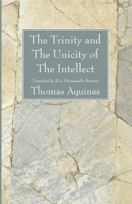 The Trinity and The Unicity of The Intellect - Thomas Aquinas - cover