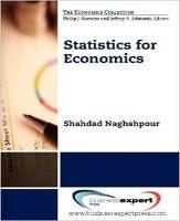 Statistics for Economics - Shahdad Naghshpou - cover