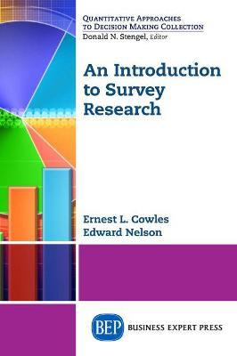 An Introduction to Survey Research - Ernest Cowles,Edward Nelson - cover