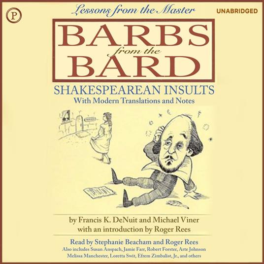 Barbs from the Bard