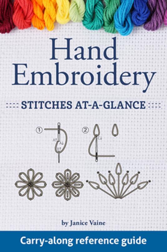 Hand Embroidery Stitches At-A-Glance