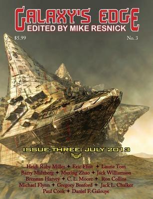 Galaxy's Edge Magazine: Issue 3 July 2013 - Eric Flint,Jack Williamson,Gregory Benford - cover