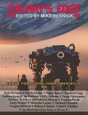 Galaxy's Edge Magazine: Issue 41, November 2019 - Joe Haldeman,Mercedes Lackey,Nancy Kress - cover