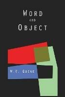 Word and Object (Studies in Communication) - Willard Van Orman Quine - cover