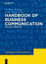 Handbook of Business Communication: Linguistic Approaches