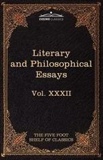 Literary and Philosophical Essays: French, German, and Italian: The Five Foot Shelf of Classics, Vol. XXXII (in 51 Volumes)